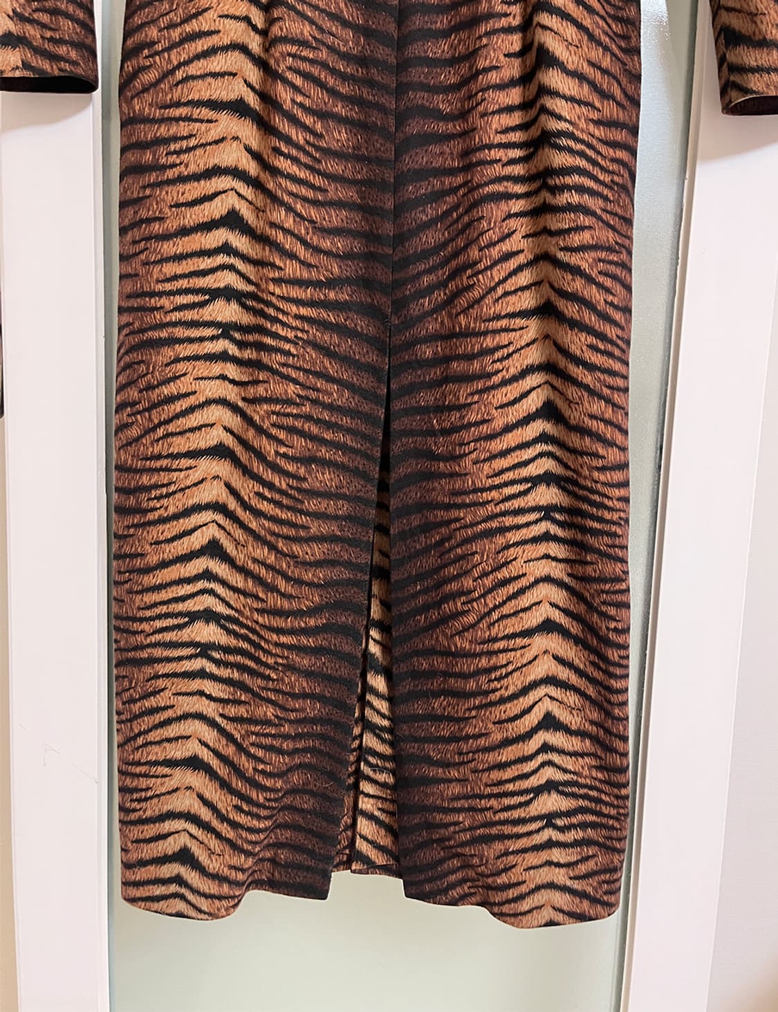Leopard long coat 상품이미지8