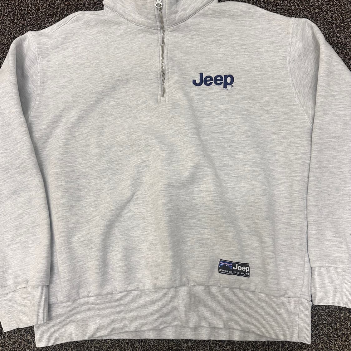 Jeep 지프 반집업 맨투맨 100(L) 상품이미지3