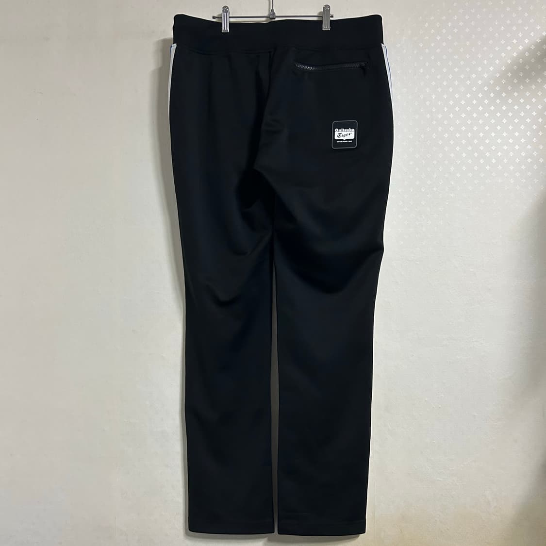 오니츠카 타이거 블랙 블루 추리닝 트레이닝 팬츠 L 상품이미지5