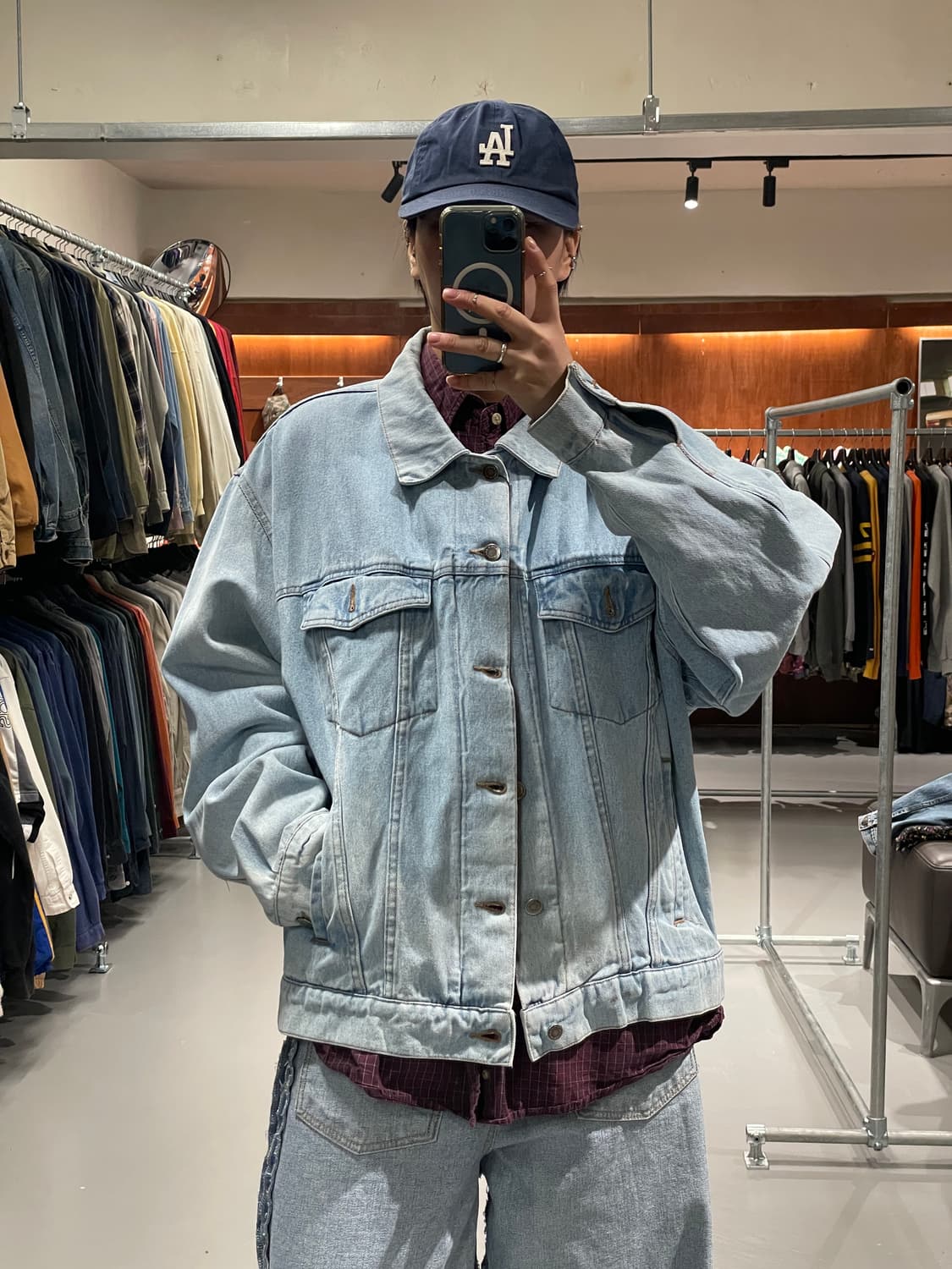 90s 랭글러 데님 자켓 상품이미지1
