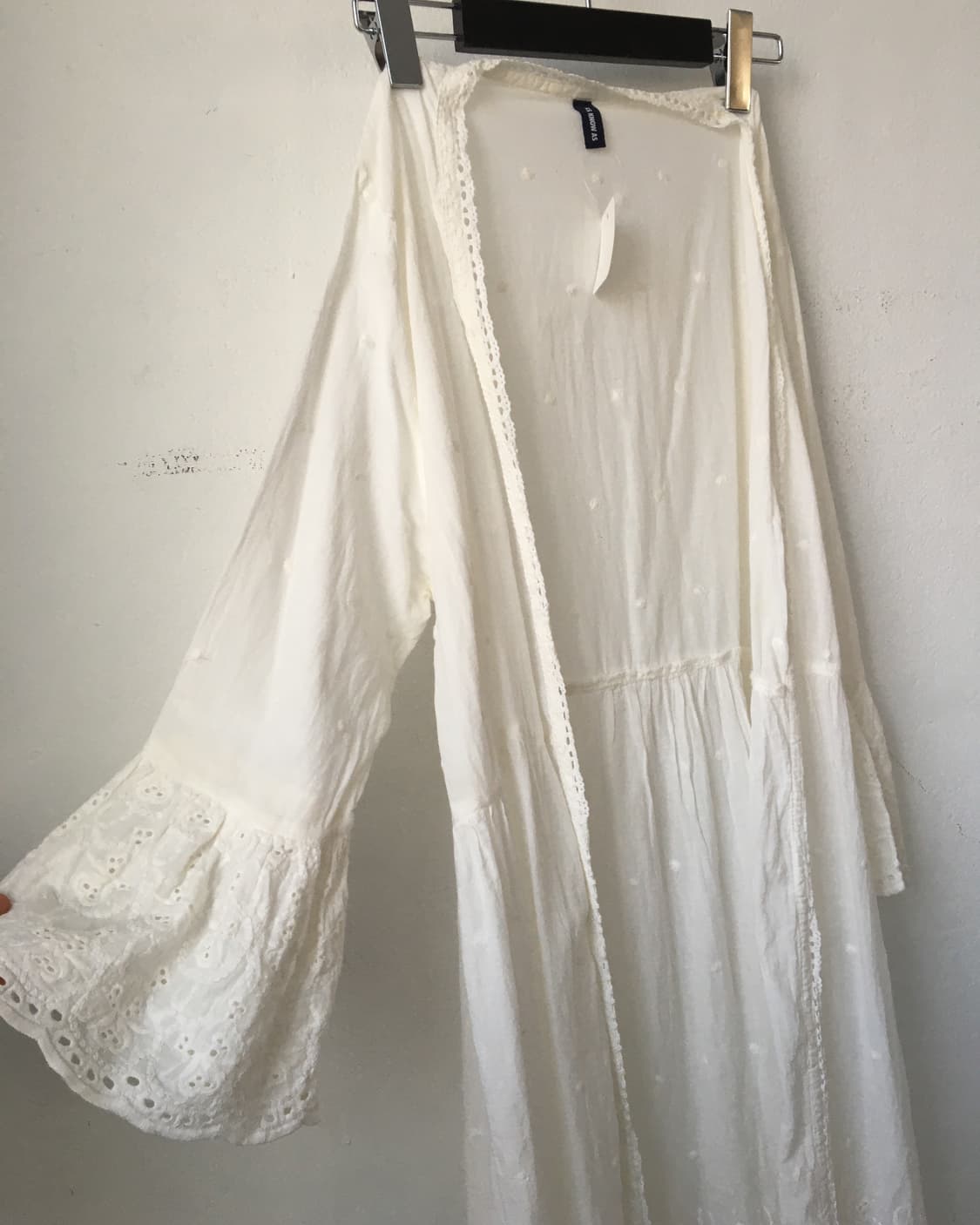 Punching point open long caridgan 상품이미지4