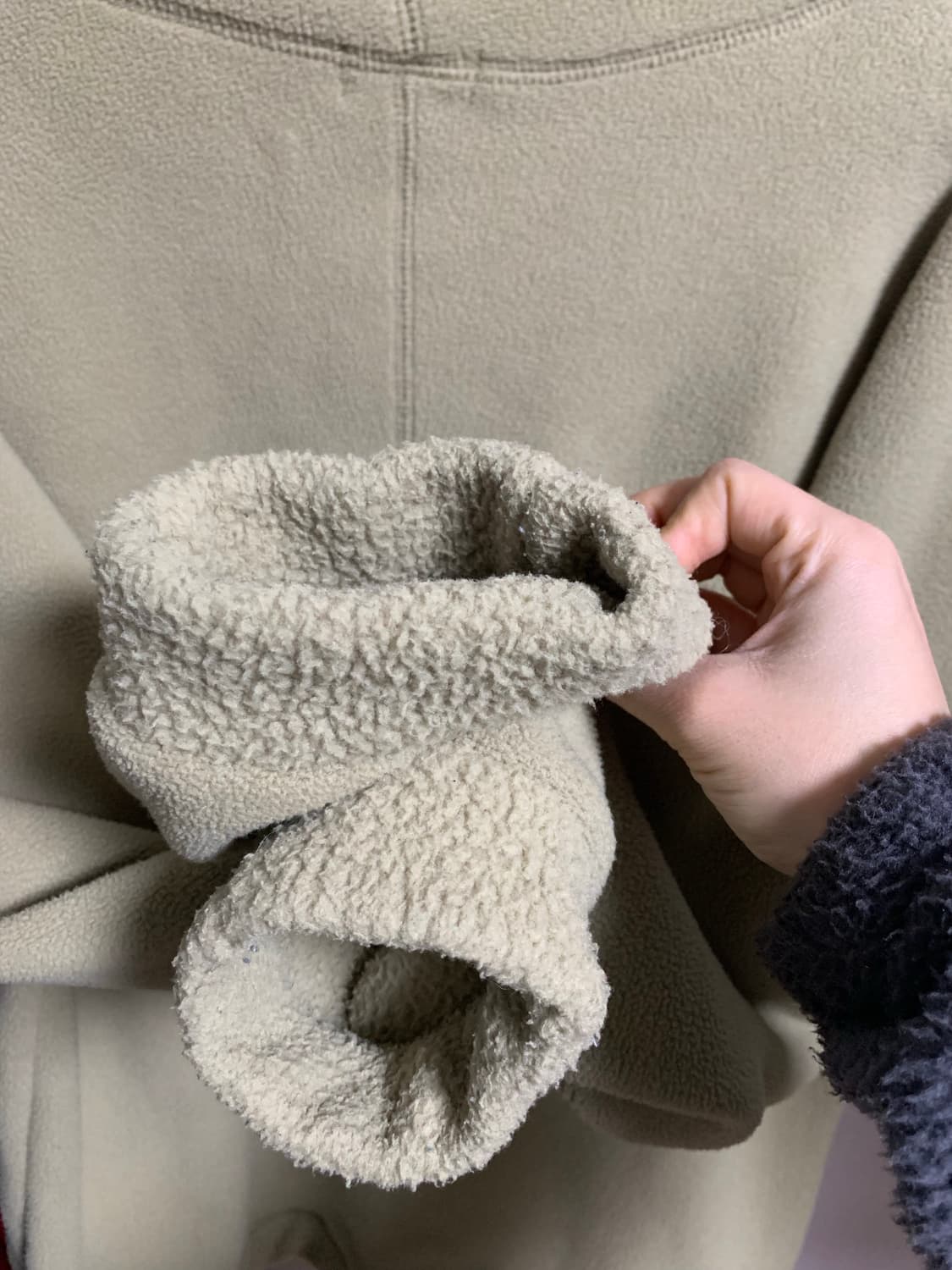 쉬이즈큐트 오버사이즈 플리스 그린 상품이미지5