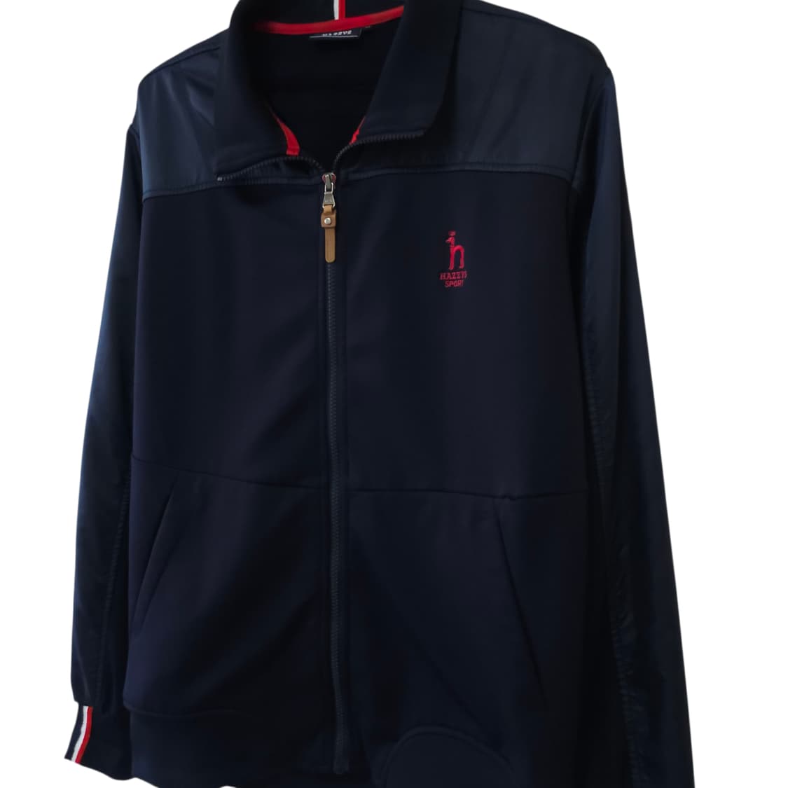 헤지스 골프웨어 남여트랙탑져지 100-105 블루종 상품이미지3