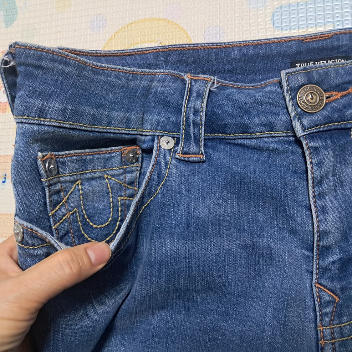 트루릴리젼 청바지 남성데님34인치 상품이미지6