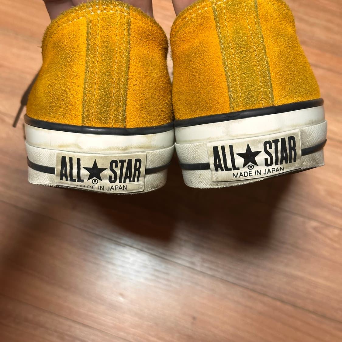 컨버스 j ox 제이옥스 스웨이드 골드 9.5 상품이미지2