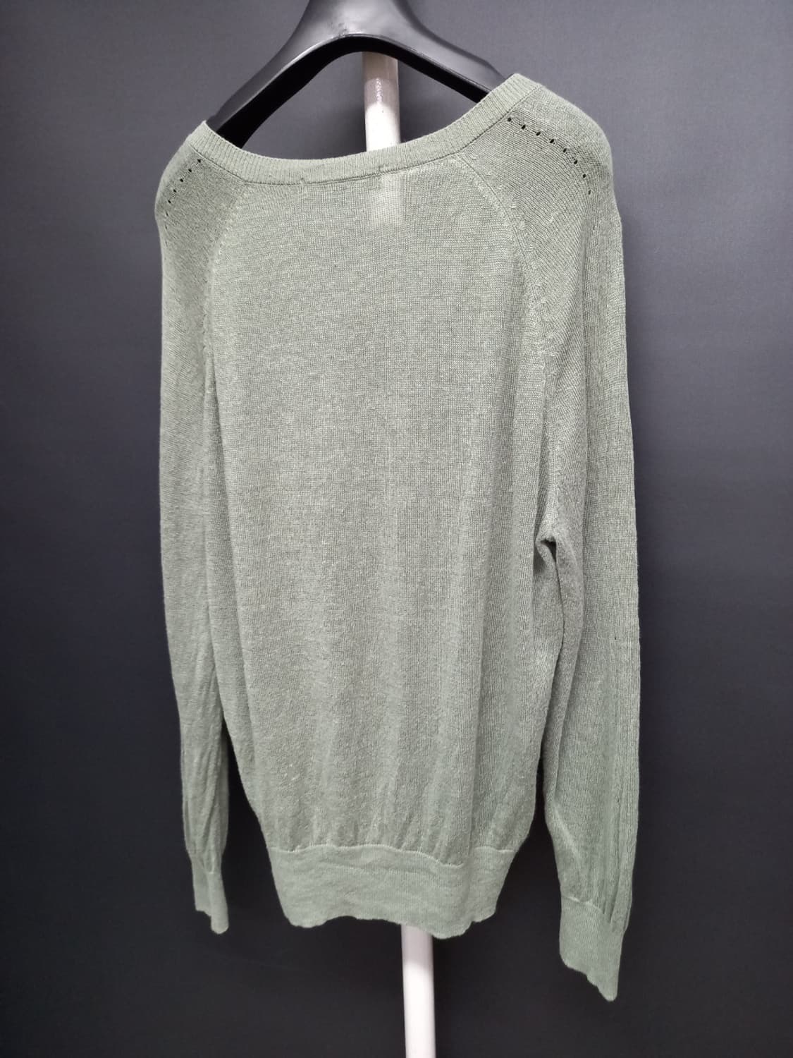 새 더 엣지 춘하추 생사(아마) 긴팔 니트블라우스 66.77 상품이미지5