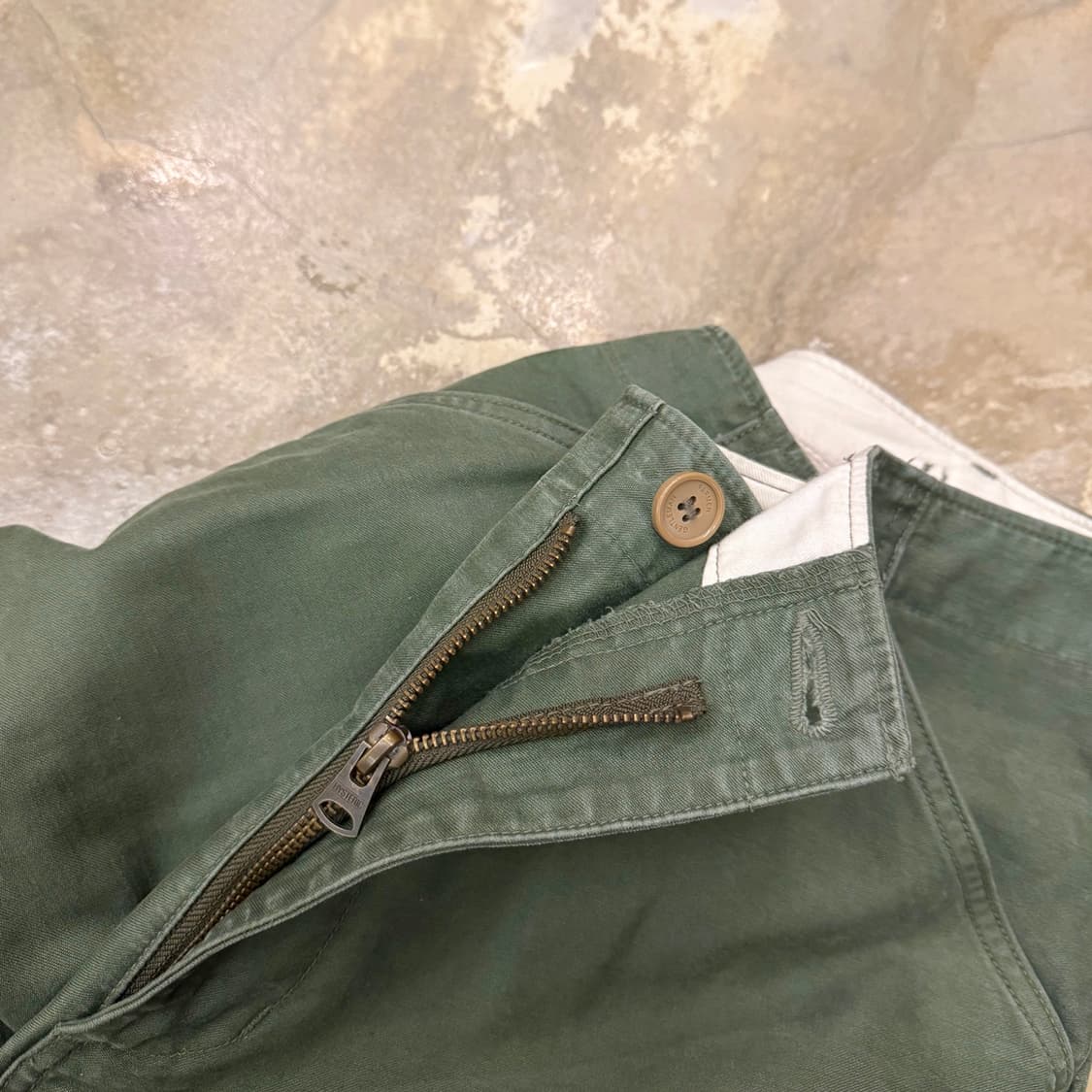 히스테릭글래머 6포켓 M51 카고 팬츠 카키 상품이미지5