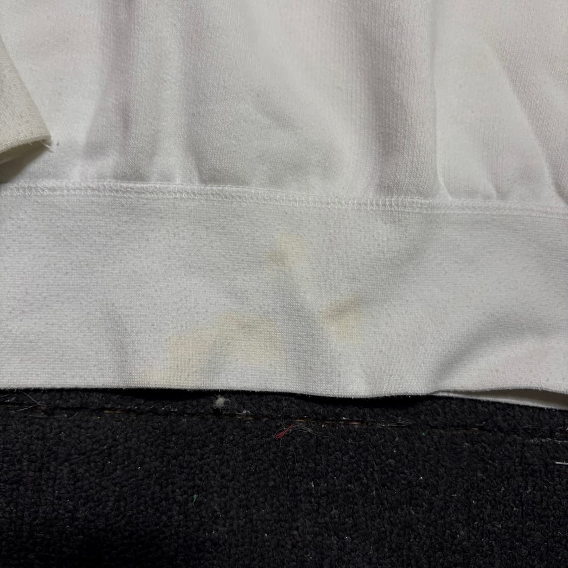 폴로 스몰 로고 아이보리 맨투맨 S 상품이미지6