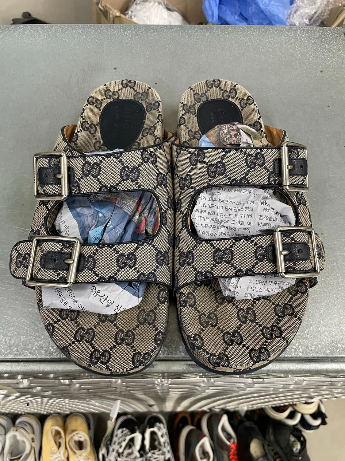 구찌 GG 슈프림 슬라이드 9 (gr-4610) 상품이미지5