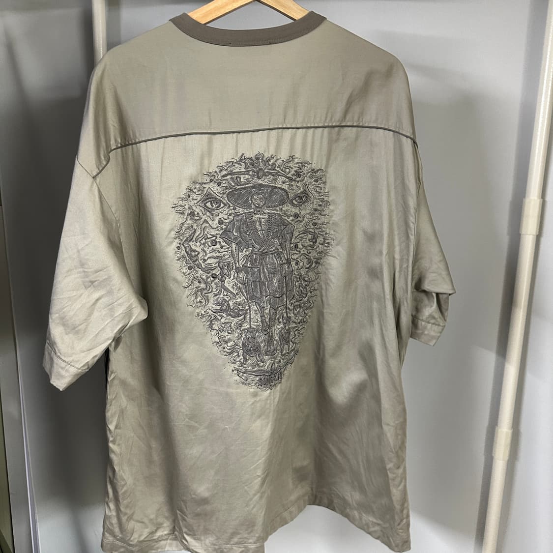 송지오옴므 자수 반팔 티셔츠 상품이미지2