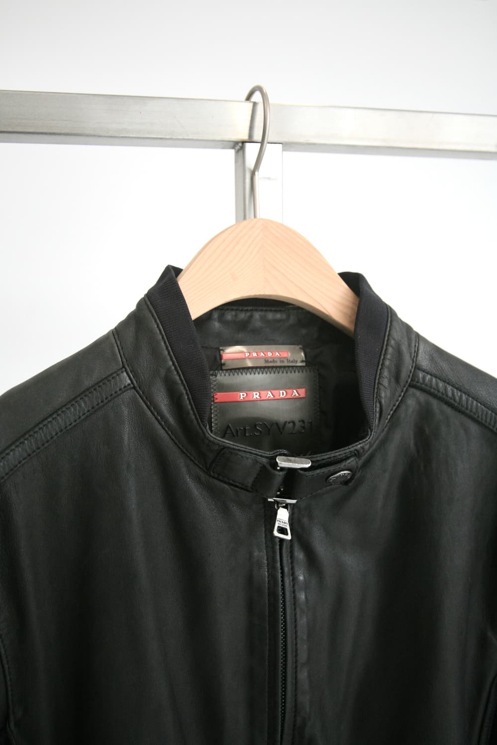 90s Linea Rossa Leather Jacket 상품이미지2