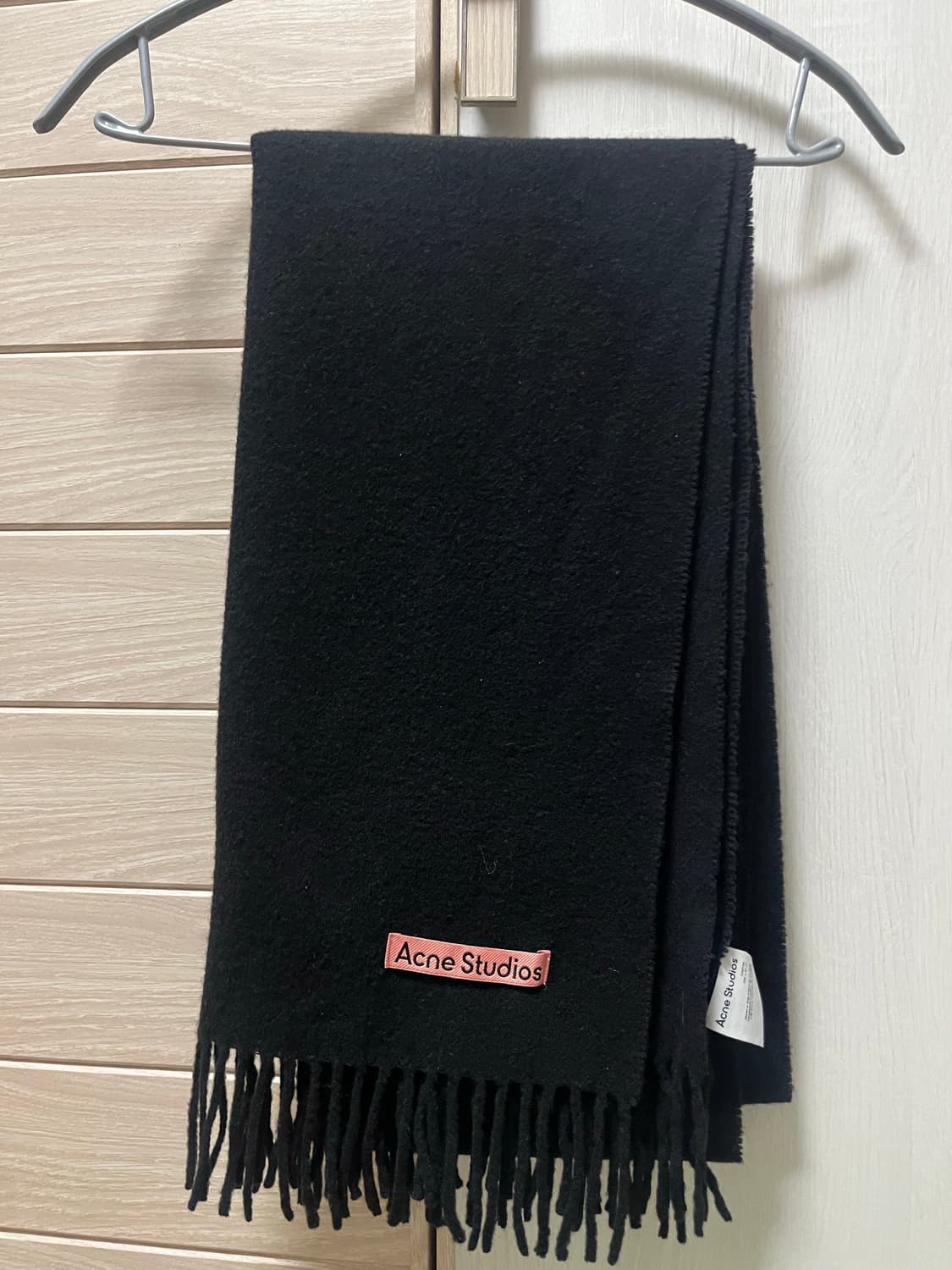 [새상품급] 아크네 스튜디오 캐나다 캐시미어 머플러 블랙 상품이미지3