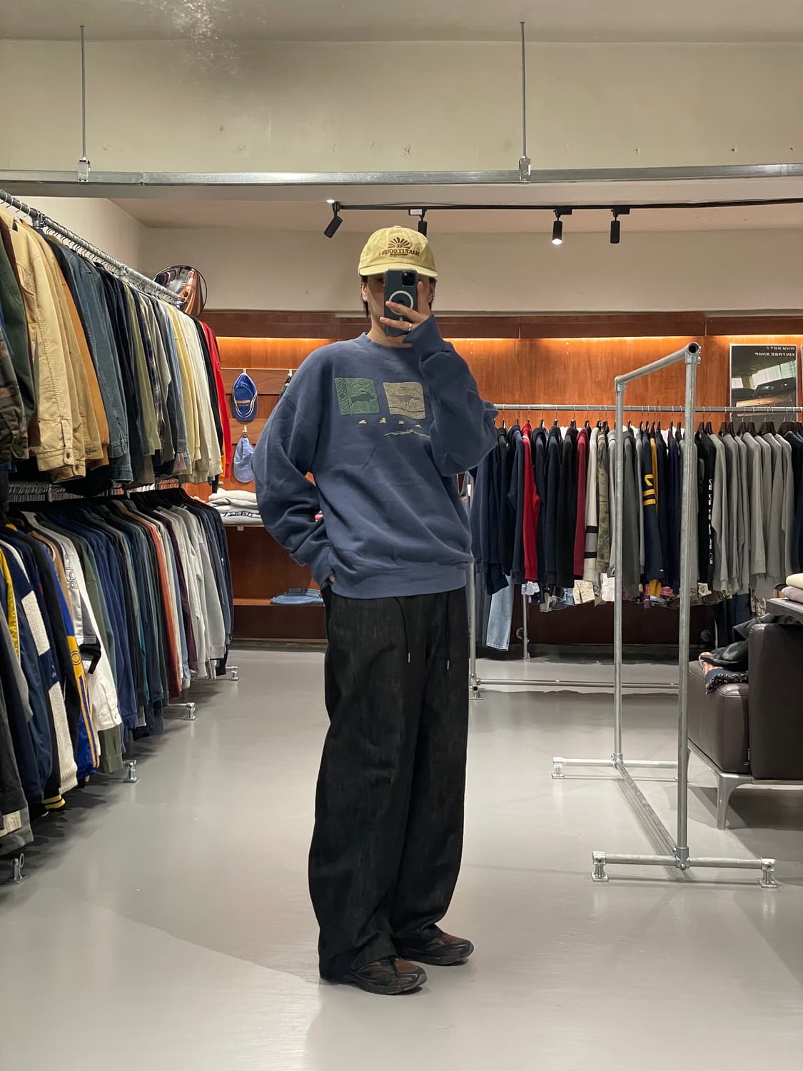 90‘s 빈티지 알래스카 로고 맨투맨    상품이미지3