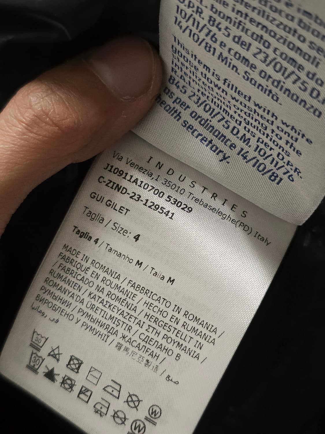 몽클레어 gui 구이 다운 질렛 경량 패딩 조끼 24ss 4(105) 상품이미지6