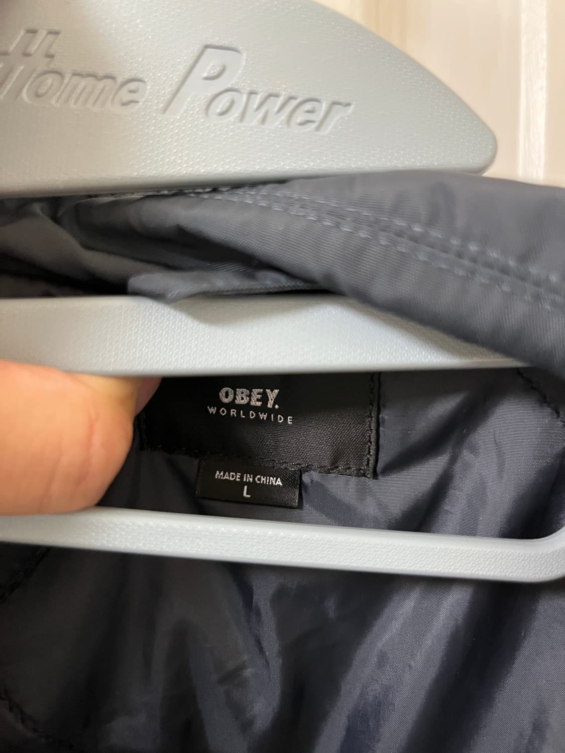 OBEY 코치 자켓 L 네이비 상품이미지4