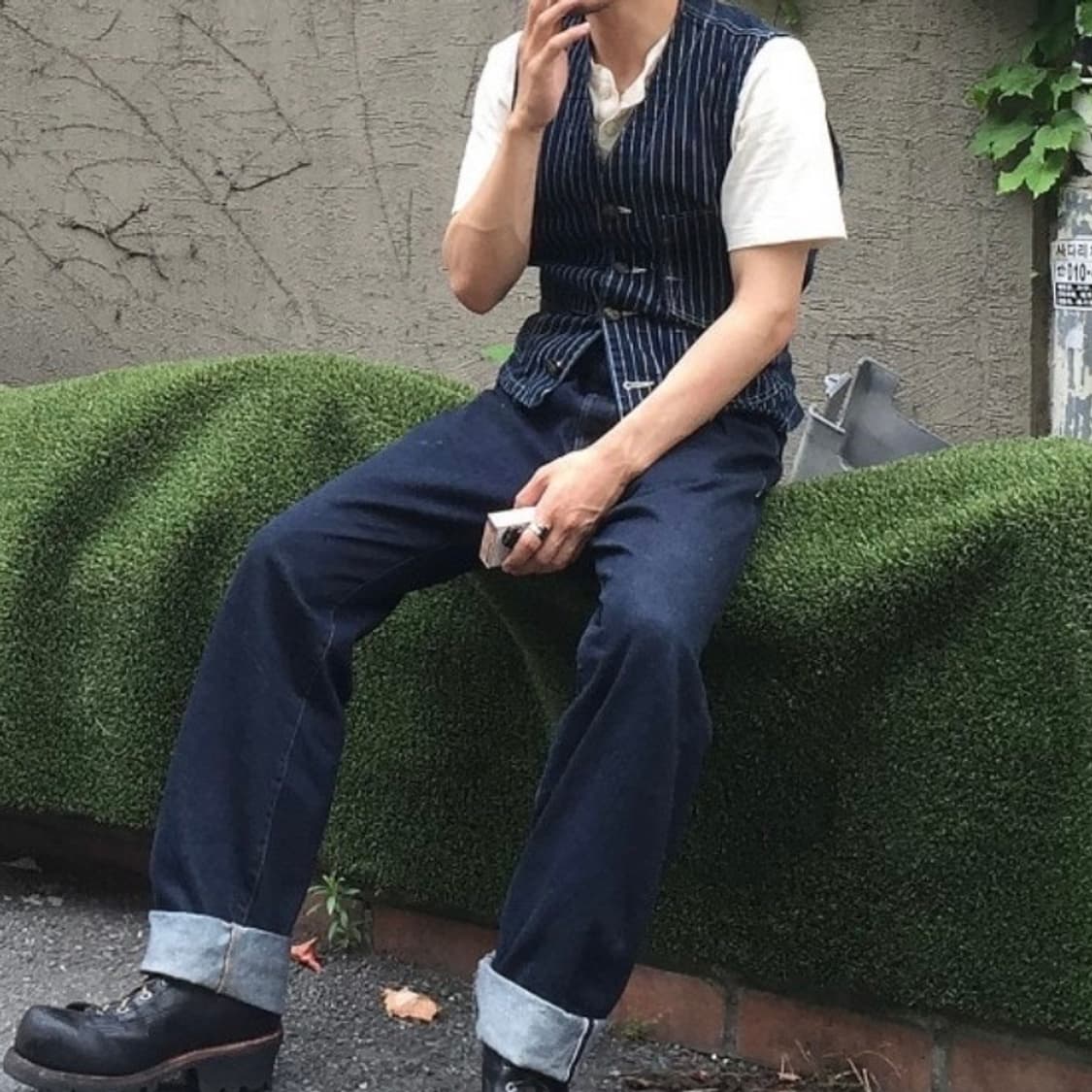 [42] 새제품 슈가케인 와바시 워크 베스트 상품이미지2