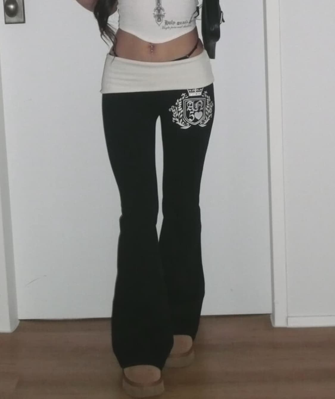 angelnumber555 bootscut folded pants  상품이미지1