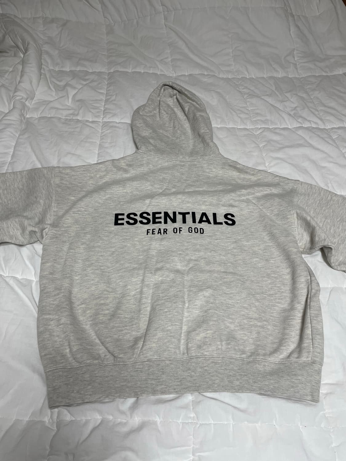 에센셜 후드 라이트 오트밀 s사이즈 상품이미지2