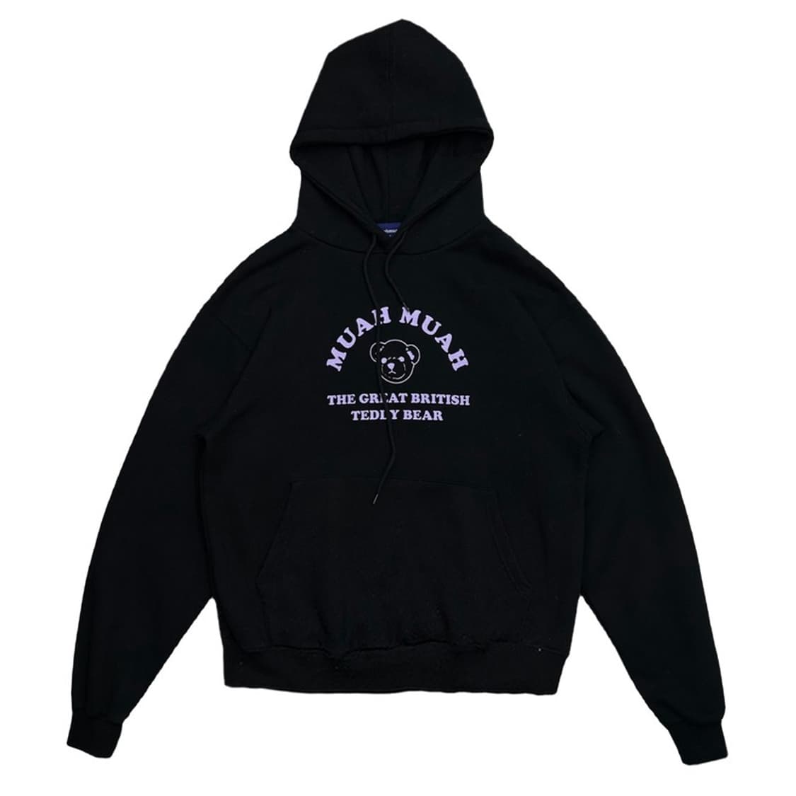 무아무아 테디베어 그래픽 후드티 F 상품이미지1