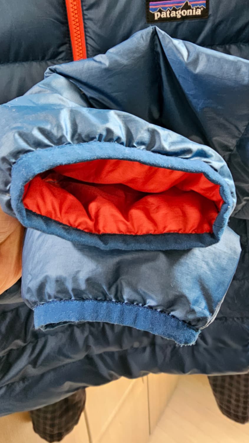 파타고니아 다운스웨터 후디 풀오버 big sure blue s(95-98 상품이미지5