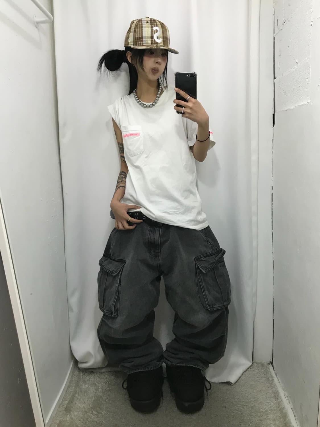 Chrome Hearts Pink Logo T-shirts 상품이미지3