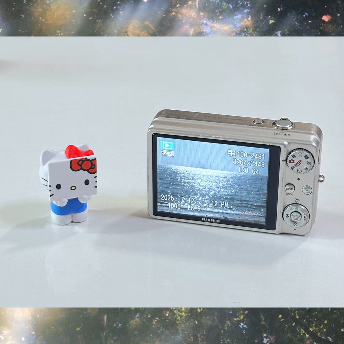 [작례O] Fujifilm 파인픽스 J250 실버 빈티지 디지털 카메라 상품이미지4