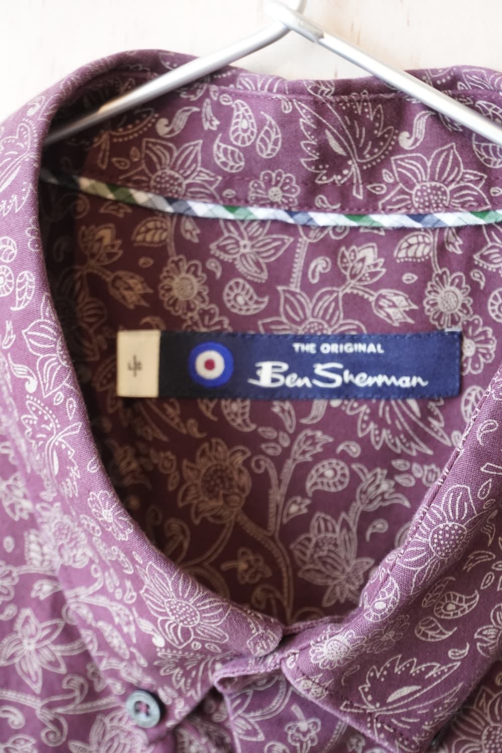 벤 셔먼 플라워 패턴 셔츠 Ben Sherman 상품이미지10
