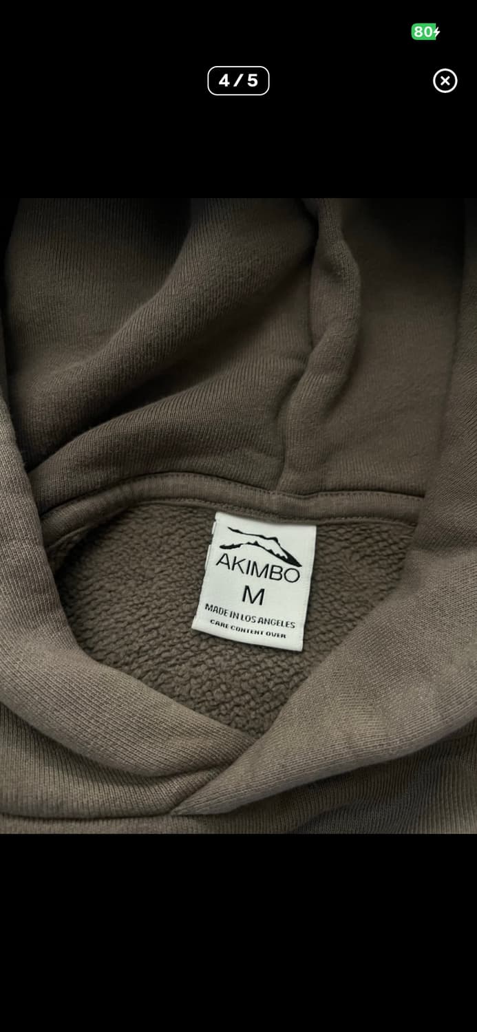 아킴보 클럽 후드티 M 상품이미지3