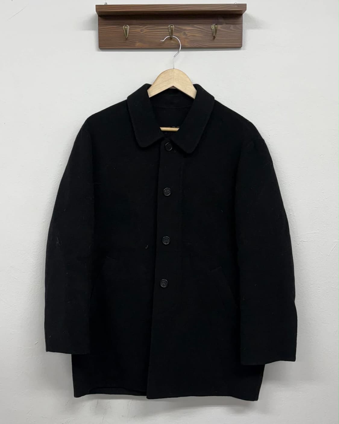 [95] 발망 빈티지 울 싱글 코트 상품이미지1