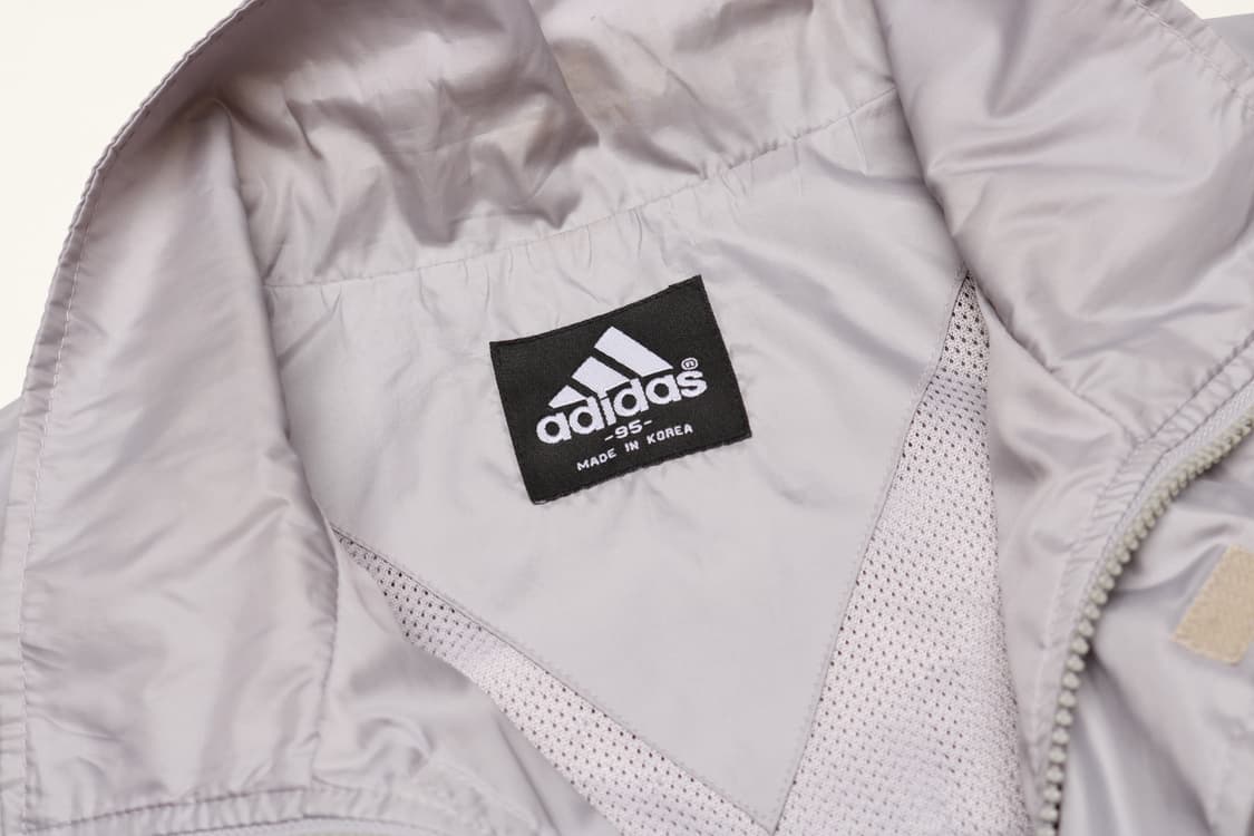 [M] 90's 아디다스 올드스쿨 바람막이 자켓 상품이미지4
