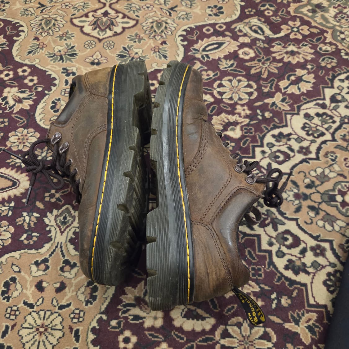 닥터마틴 리더 크레이지호스 브라운 uk7 260 상품이미지5