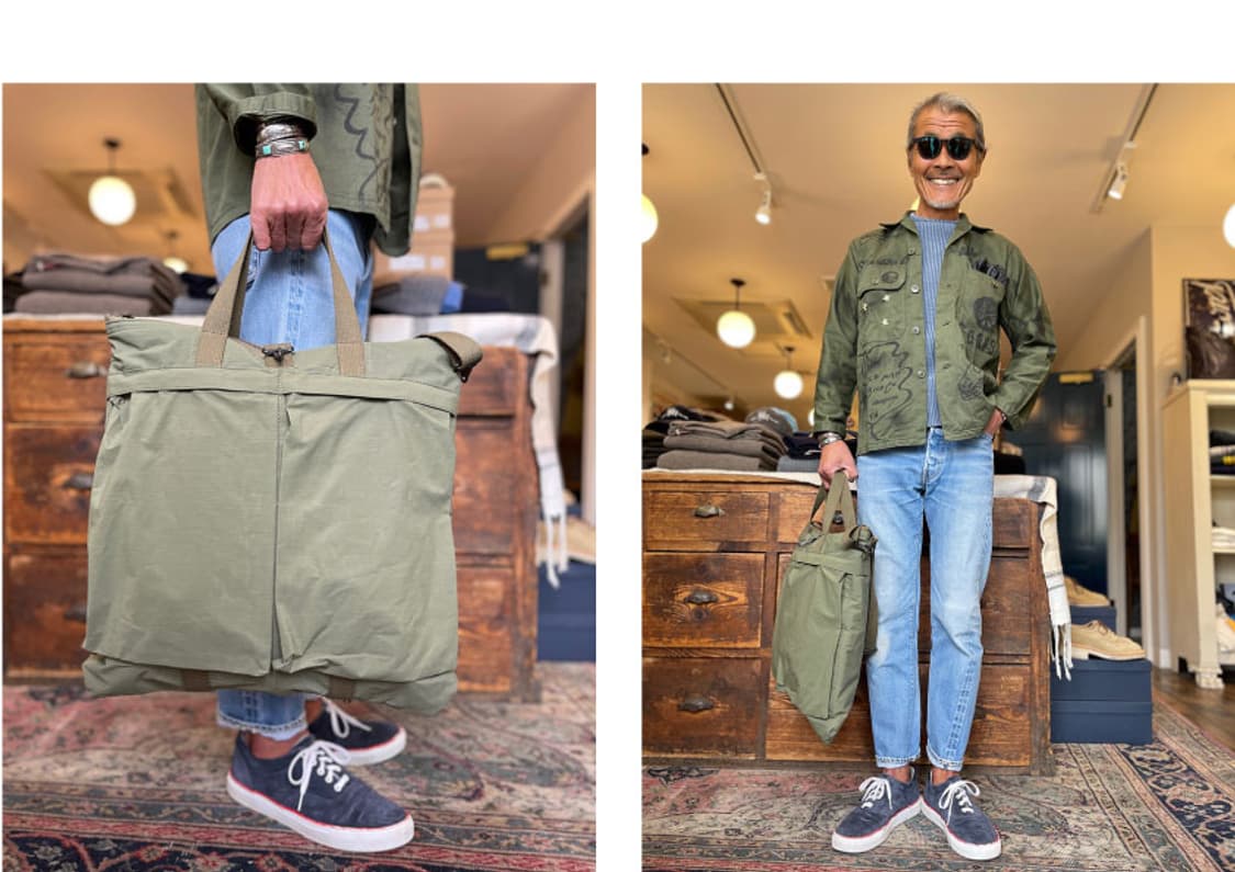 나이젤 카본 하프텍스 코튼나일론 헬멧백 상품이미지9