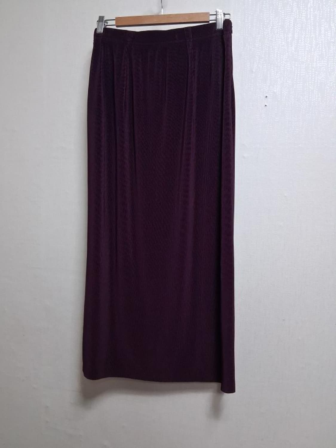 크리스찬 오자르 져지 플리츠롱스커트 30에서34일본빈티지 
일본산 폴리져 상품이미지2