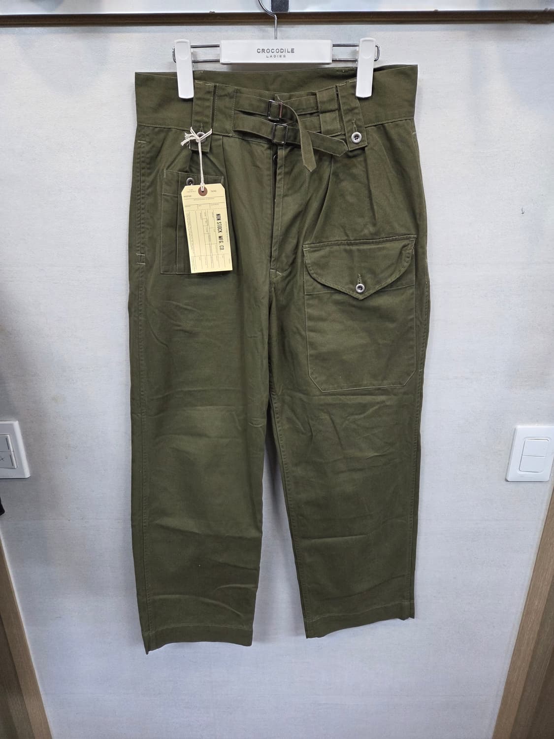 논스탁 1943 영국군 구르카 코튼 팬츠 대략 29 30  상품이미지1