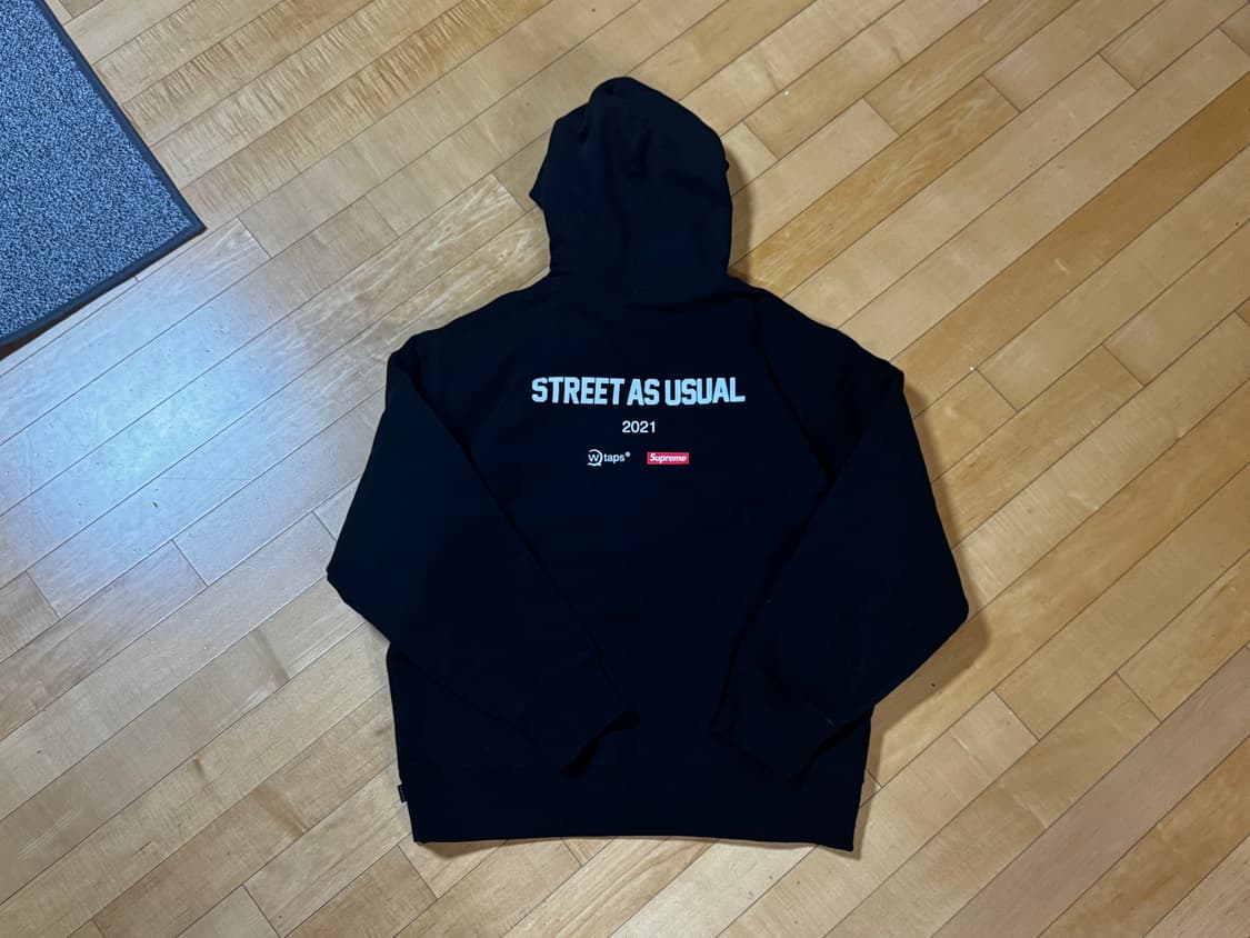 슈프림 더블탭스 후드 M 상품이미지3