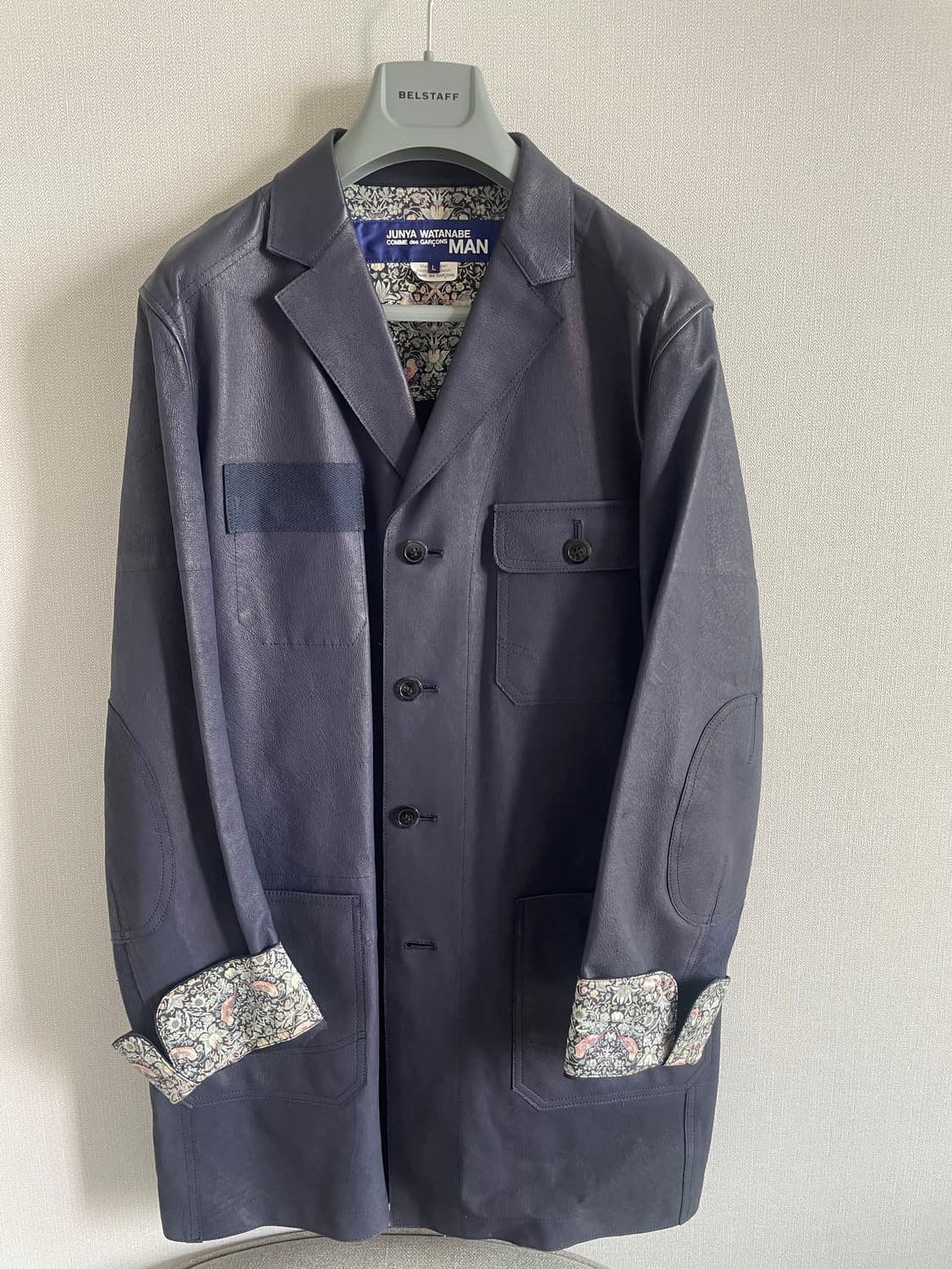 준야 와타나베 꼼데가르송 가죽점퍼 상품이미지1