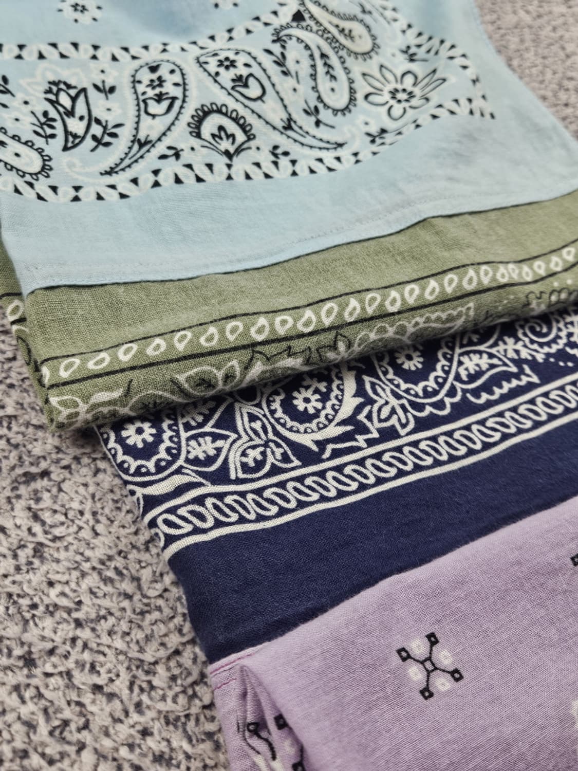 U.S.A 반다나 리워크 커스텀 스카프 머플러 / 10419 상품이미지9