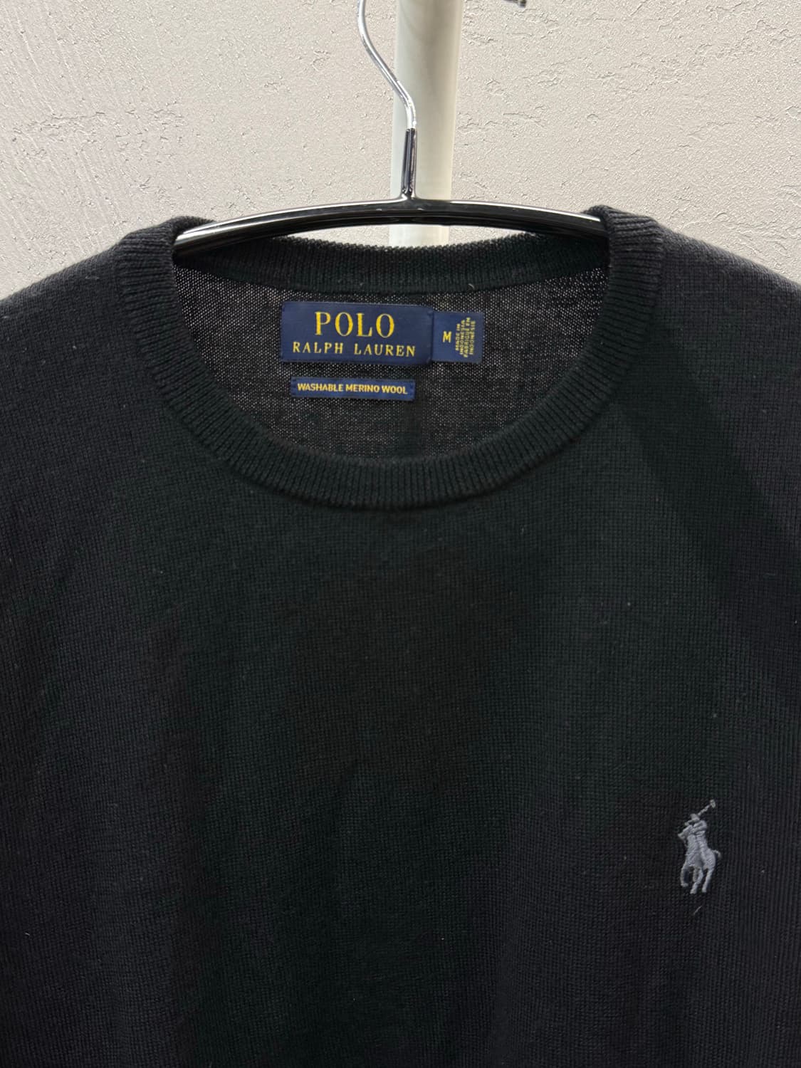 폴로 랄프로렌 블랙 니트 M 상품이미지3