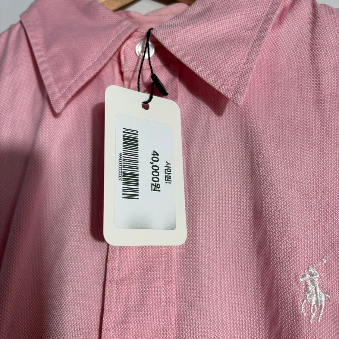 폴로 랄프로렌 핑크 옥스포드 셔츠 (무료배송) 상품이미지3