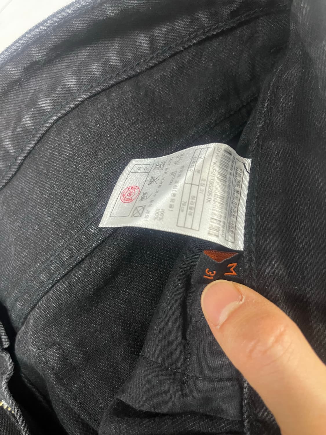 PLAC 051 DB1 블랙 데님 (31) 상품이미지6