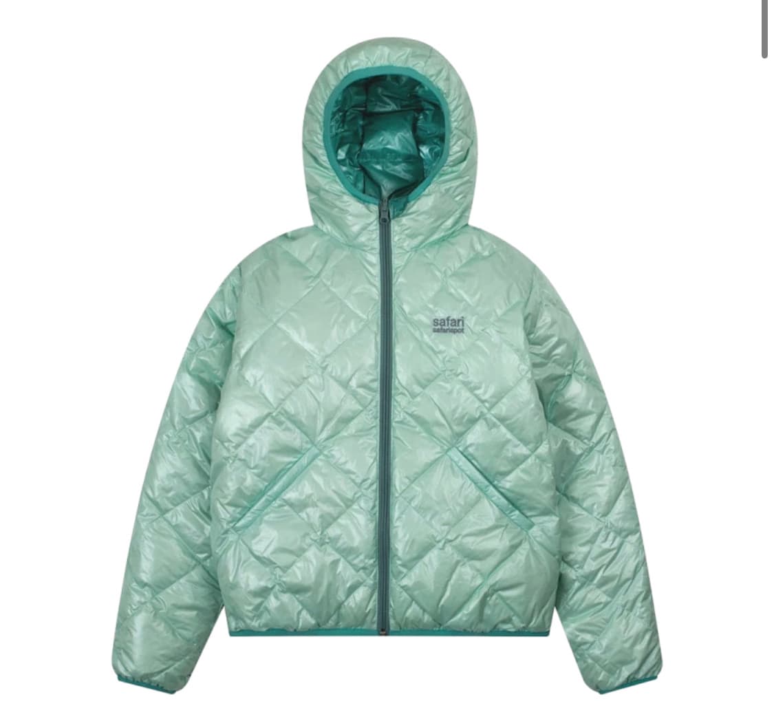 사파리스팟 safarispot 1/2 리버시블 민트 패딩 상품이미지1