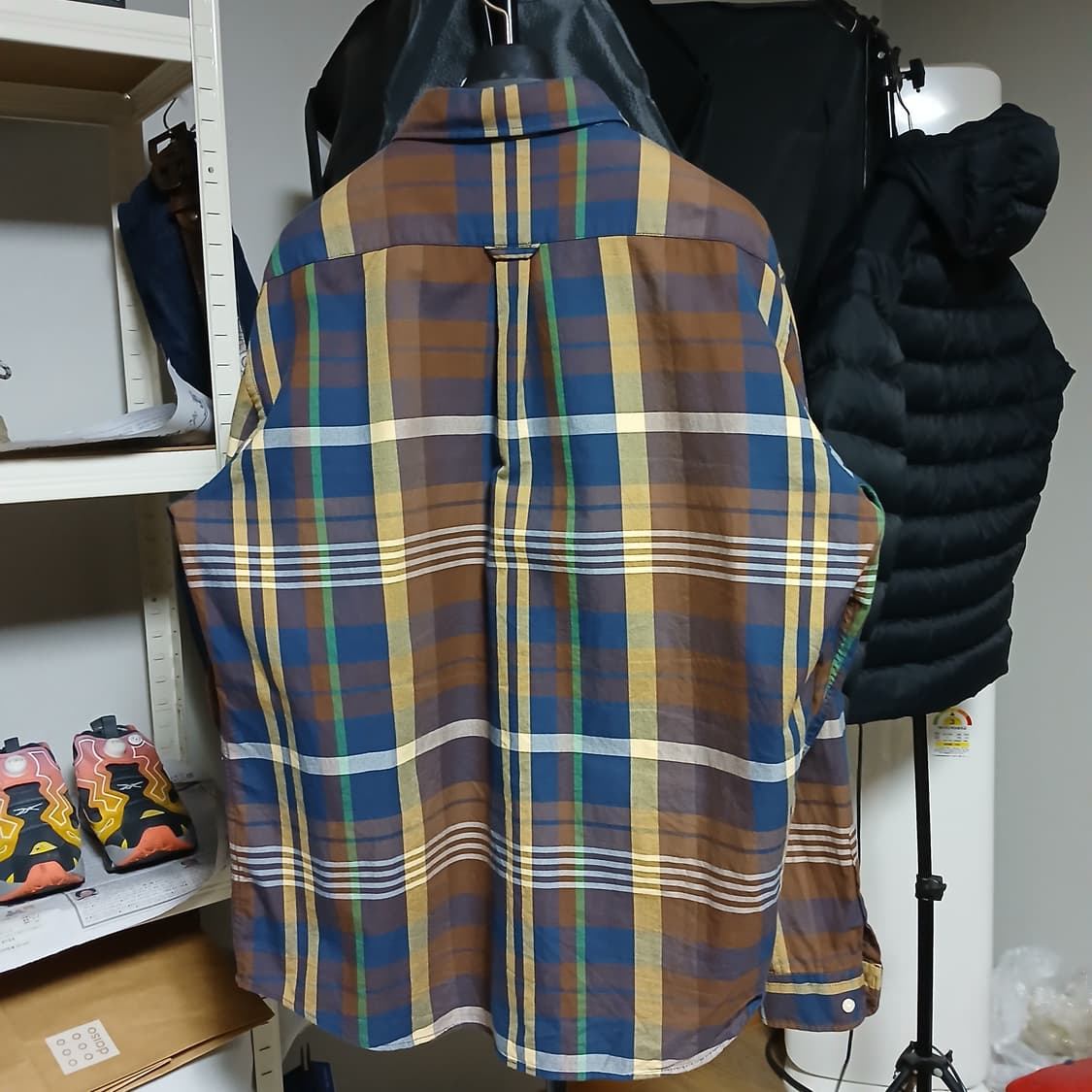 빈폴 삼성물산 beanpole 체크 셔츠 남방 상품이미지4