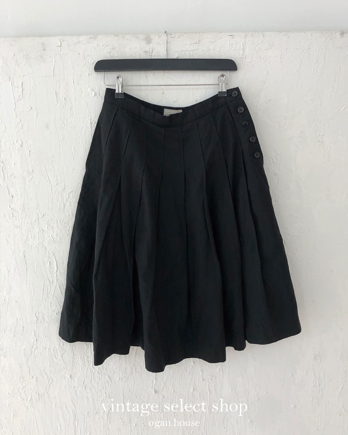 vintage MARGARET HOWELL pleated skirtt 상품이미지8