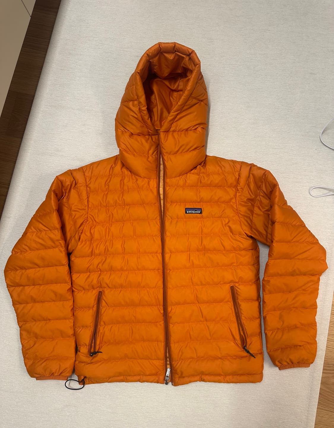 (S)김원중 파타고니아 빈티지 다운스웨터 후드 경량패딩 상품이미지2