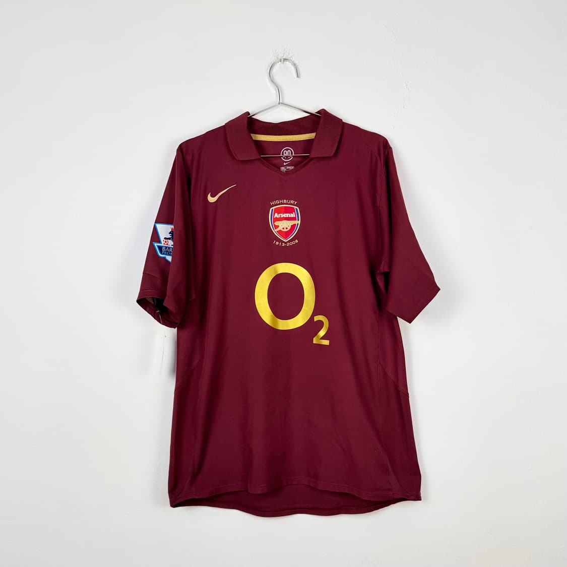05-06 아스날 홈 하이버리 앙리 유니폼 상품이미지5