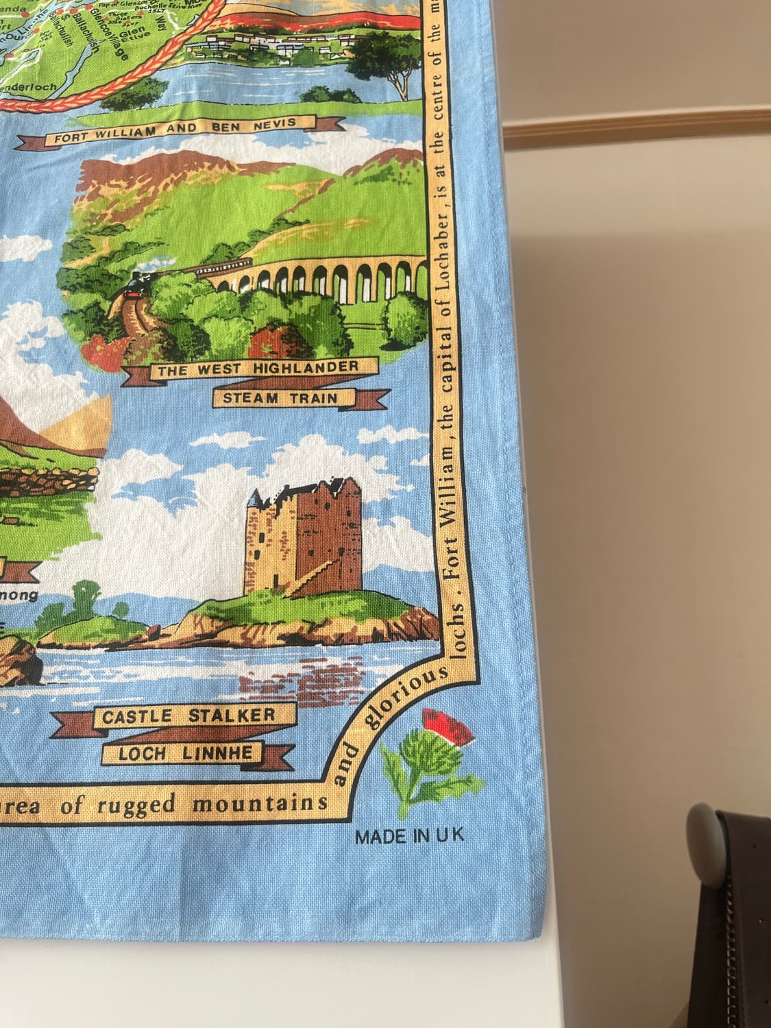 영국 페브릭 지도 상품이미지3