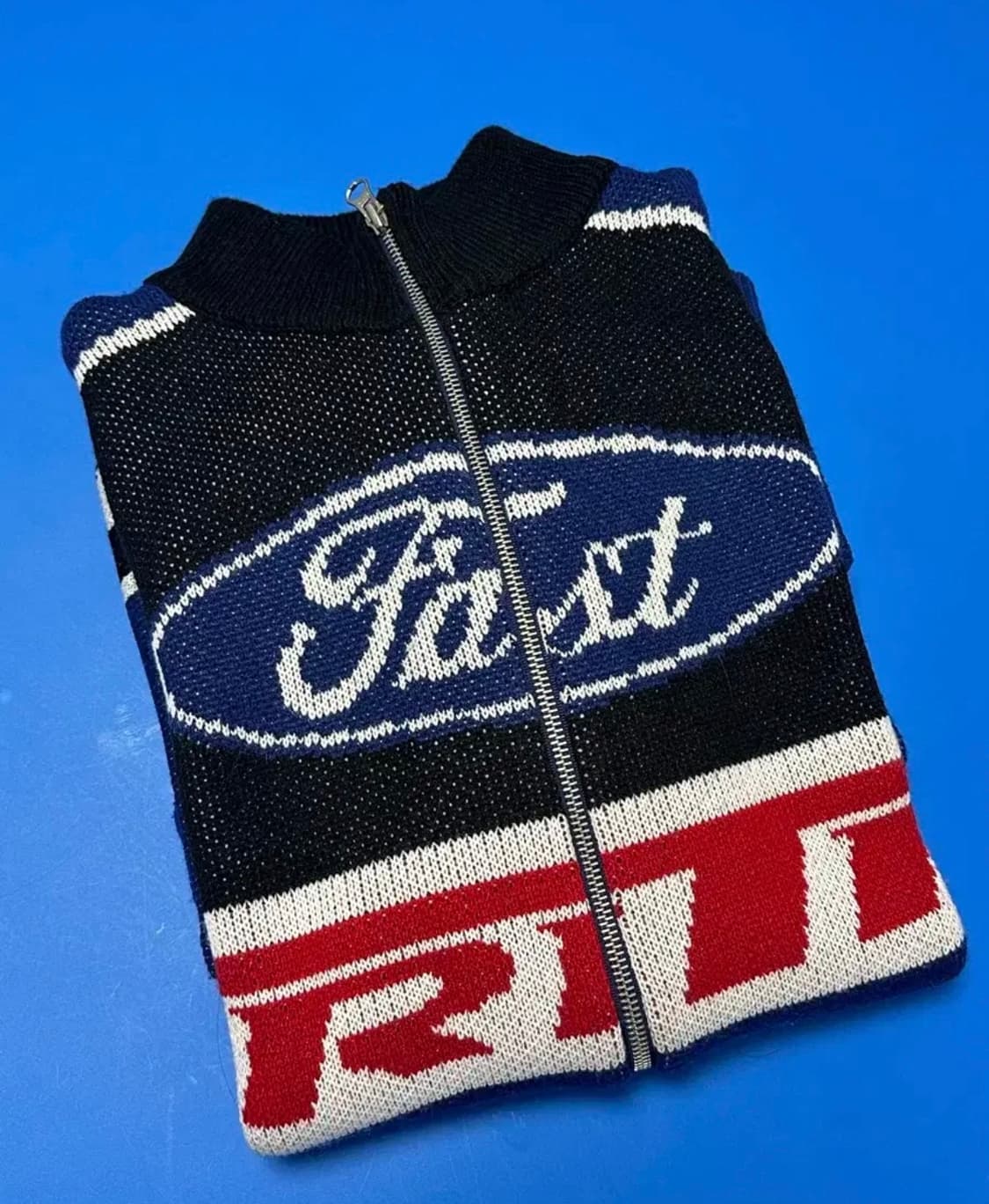 크리틱 레이싱 집업 니트 가디건 XL 상품이미지3