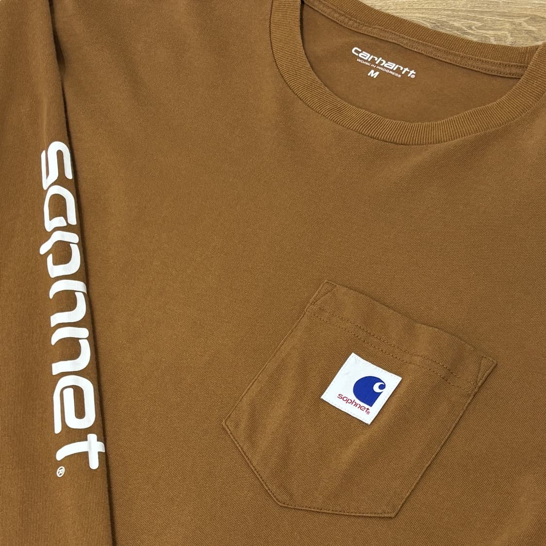 칼하트 X 소프넷(Sophnet) 스펠아웃 롱 슬리브 상품이미지2