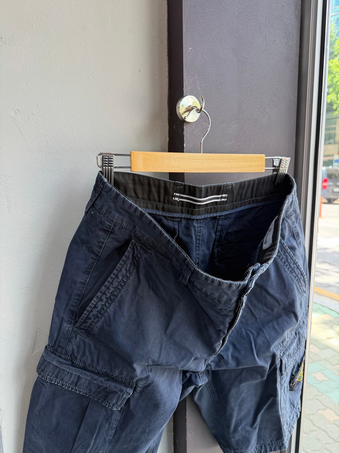 32~33/ 스톤아일랜드 네츄럴워싱 카고 반바지 상품이미지6