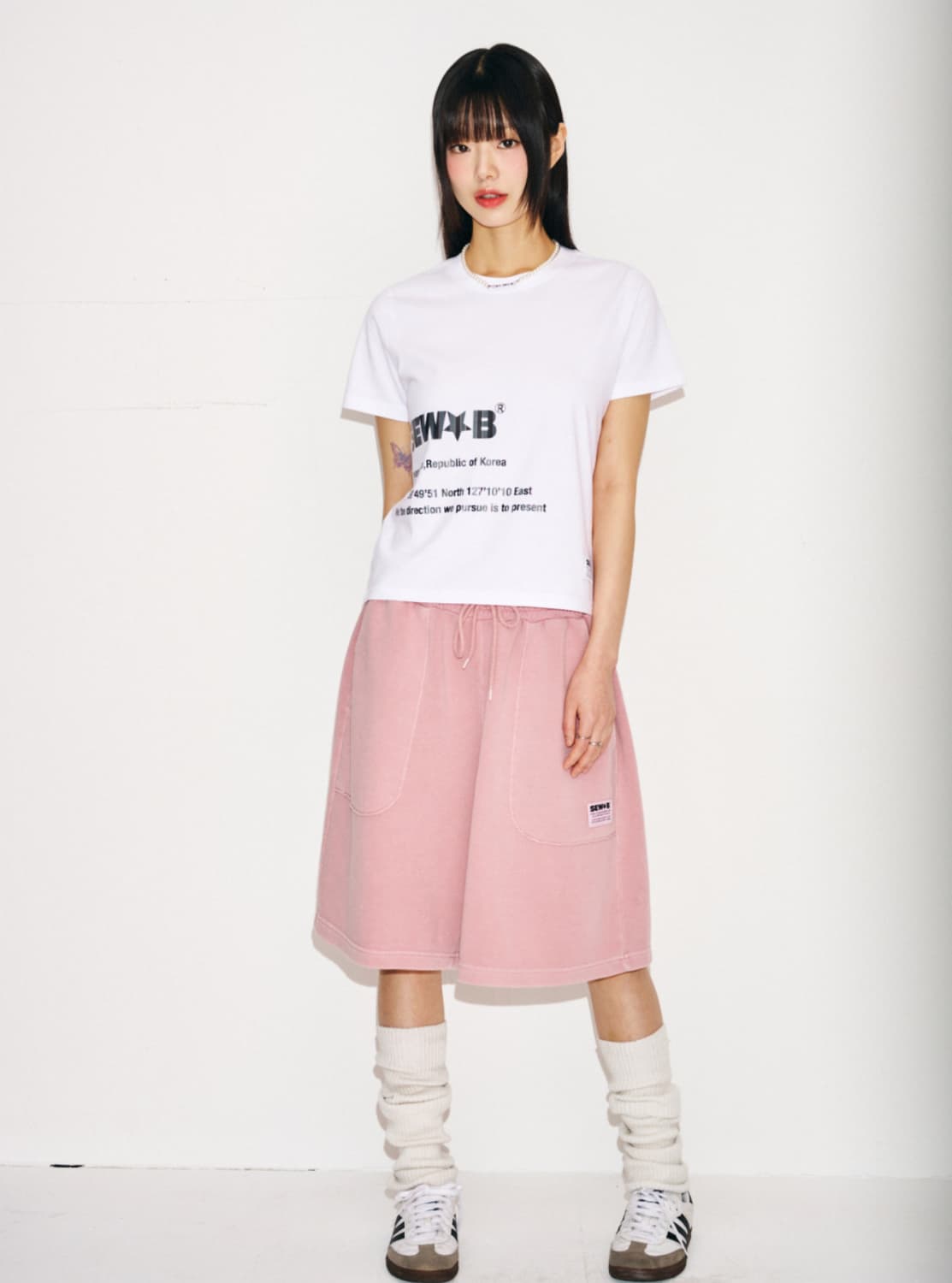  쏘비 버뮤다 볼디 팬츠 핑크 상품이미지3